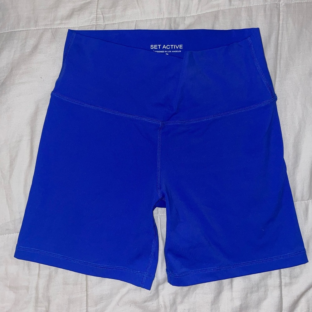 SET ACTIVE Royal Blue Shorts